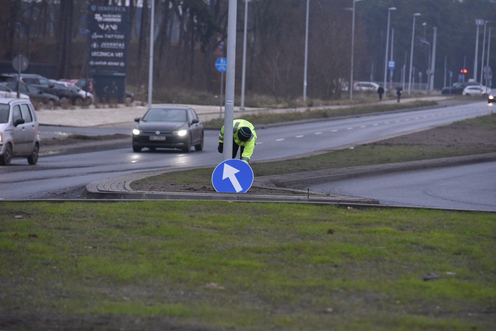 Rondo Legionów/Polna w Toruniu