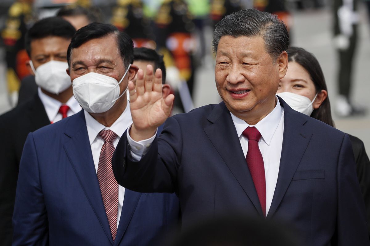 Chiński prezydent Xi Jinping przybywa na szczyt G20