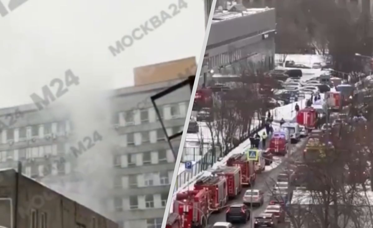 Pożar w rosyjskiej telewizji. Natychmiastowa ewakuacja