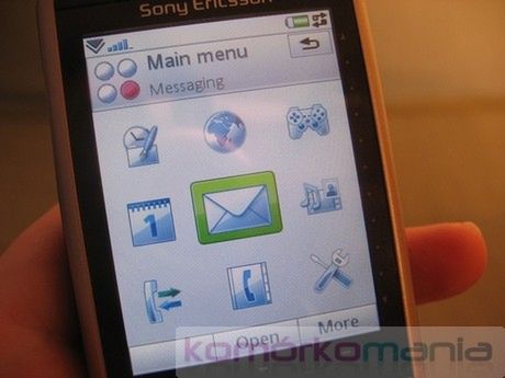 Cellne recenzje: SONY ERICSSON G700 5