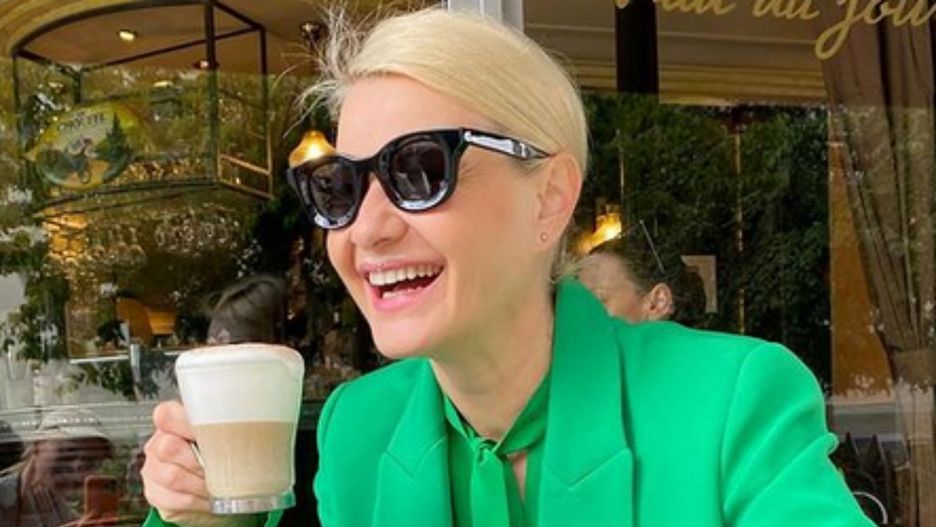 Małgorzata Kożuchowska nosi najmodniejszy kolor tego sezonu 