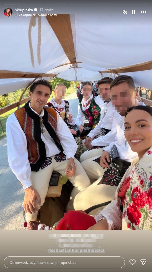 Paulina Krupińska pokazała góralskie wesele