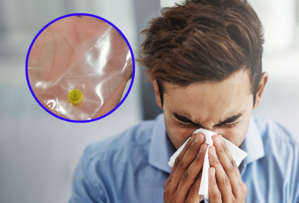 He had a lego brick in his nose for 26 years.