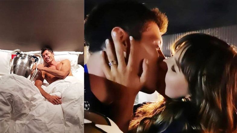 Robert Lewandowski wrócił do domu