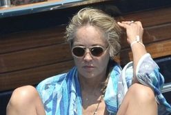 ''Un ragazzo d'oro'': Sharon Stone na wakacjach. Ale się zaczytała!