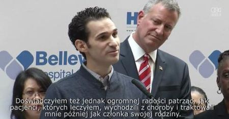 Dr. Spencer, który był zarażony wirusem Ebola, wydał oświadczenie w związku ze zwolnieniem ze szpitala
