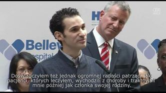 Dr. Spencer, który był zarażony wirusem Ebola, wydał oświadczenie w związku ze zwolnieniem ze szpitala