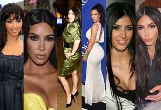 Od "ormiańskiej piękności" do chodzącej reklamy wypełniaczy - tak zmieniła się Kim Kardashian! (ZDJĘCIA)