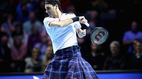 Roger Federer zachwycił kibiców. Zagrał w kilcie (galeria)