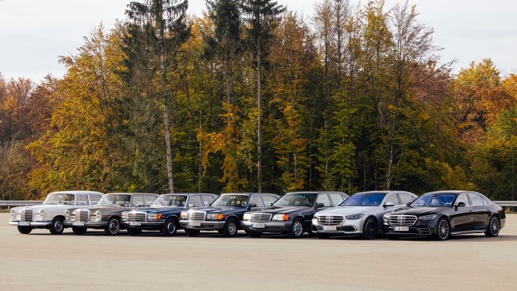 Rodzina Mercedesów Klasy S