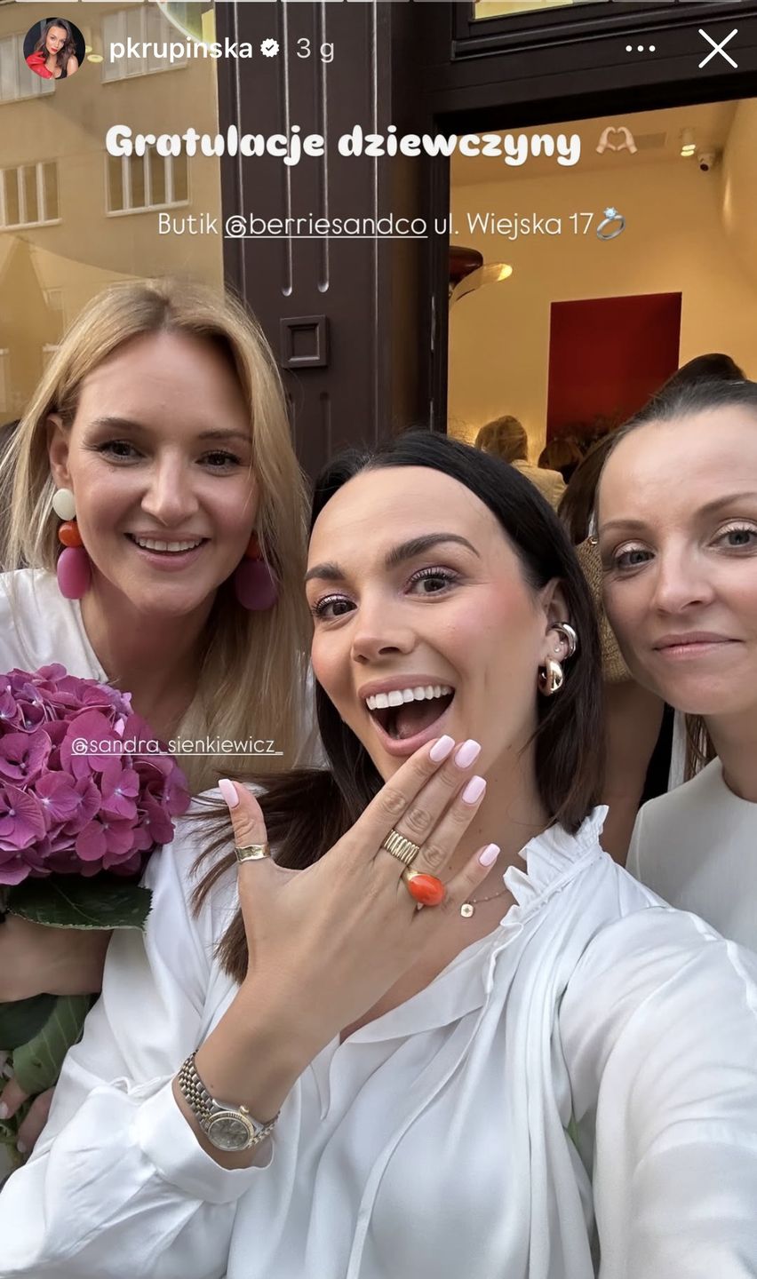 Paulina Krupińska pokazała paznokcie