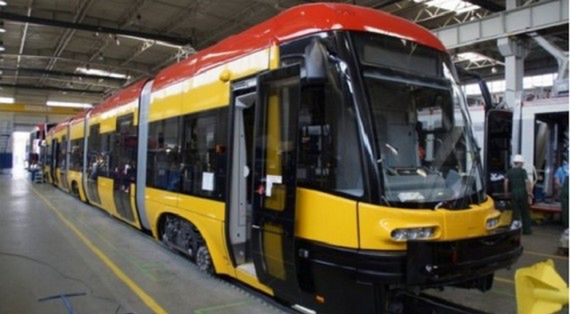Pierwszy z nowych tramwajów już w Warszawie!