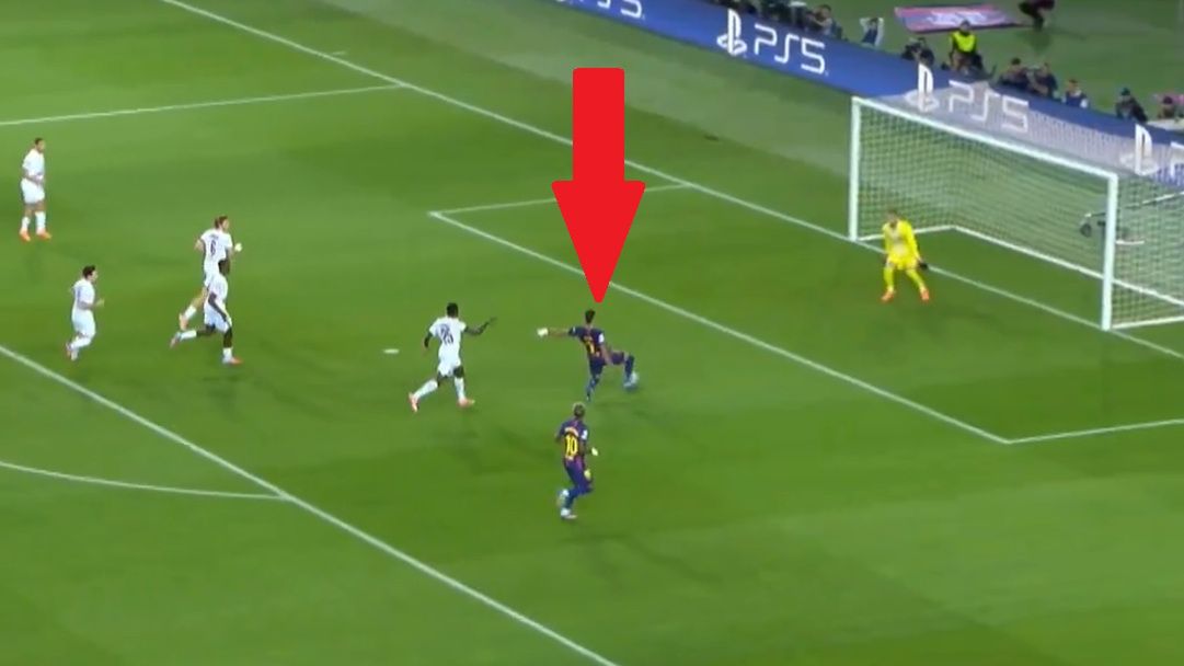 Twitter / Canal+ Sport / Ferran Torres otworzył wynik meczu