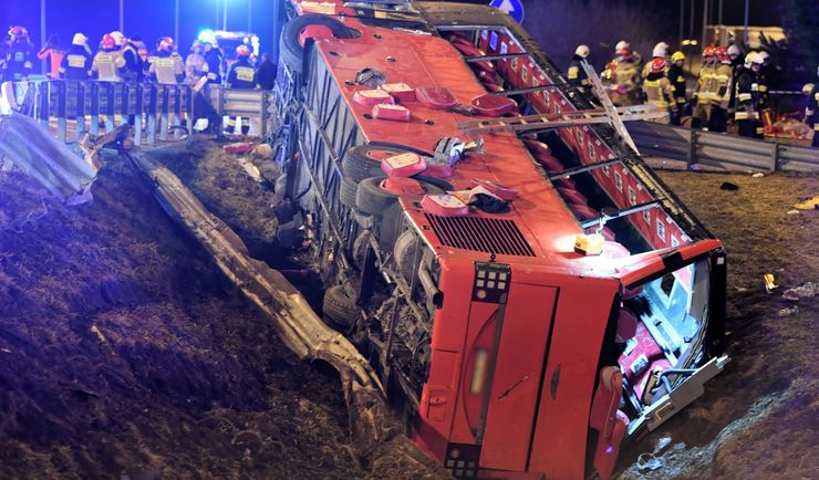 Podkarpackie. Wypadek autokaru na A4. Ogromna tragedia