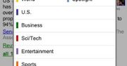 Google News dla iPhone'a, Androida i WebOS
