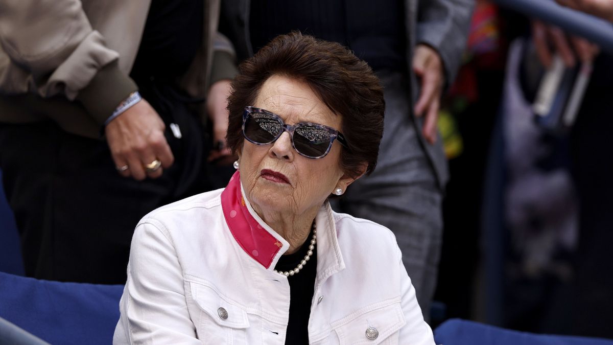 PAP/EPA / CJ Gunther / Na zdjęciu: Billie Jean King