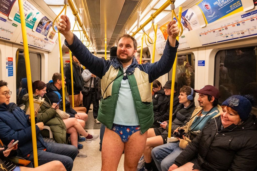 A photo from the London Underground from 12th January this year.