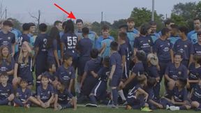 Szaleństwo! Zobacz, co się działo, gdy młodzi fani zobaczyli "Lewego"