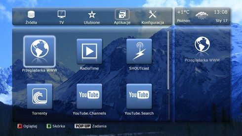Dune HD 101 - oprogramowanie
