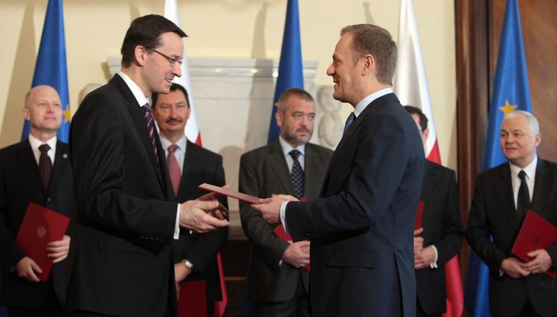 Morawiecki wspomina współpracę z Tuskiem. "Może pluć sobie w brodę"