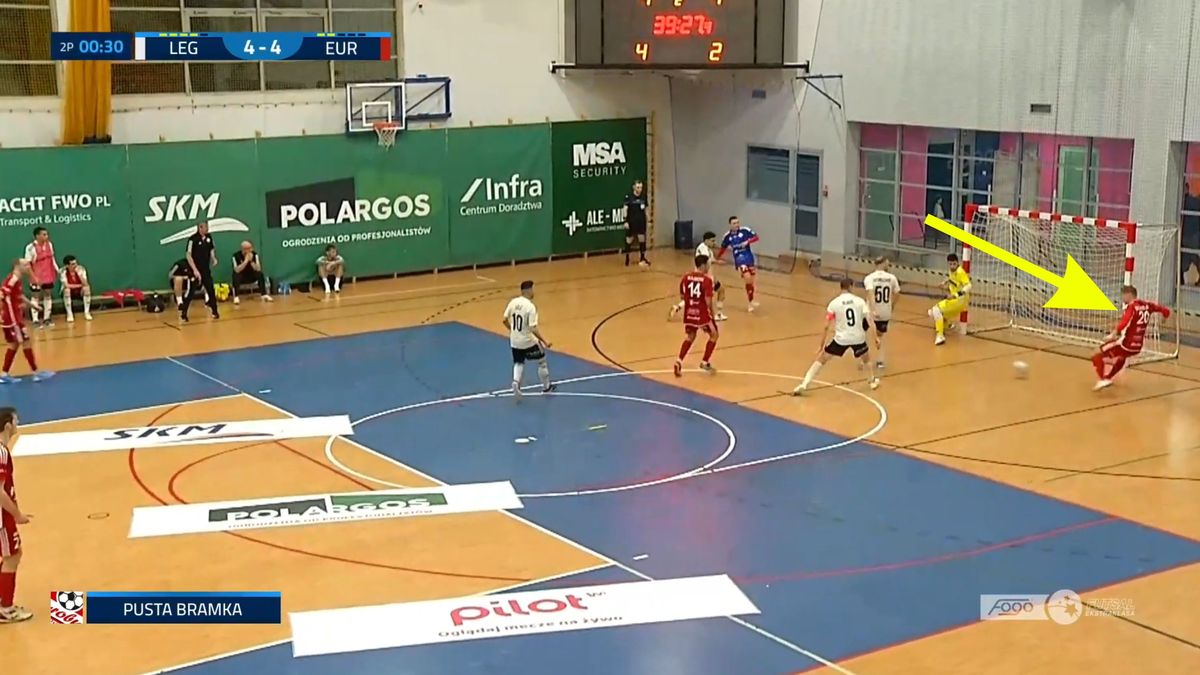 Zdjęcie okładkowe artykułu: YouTube / Futsal Ekstraklasa / Ogromne emocje w meczu Legia - Eurobus