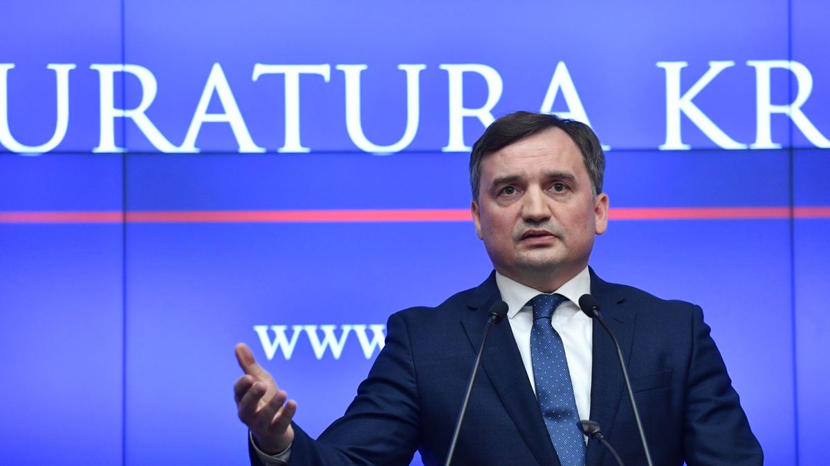 Minister sprawiedliwości - Zbigniew Ziobro 