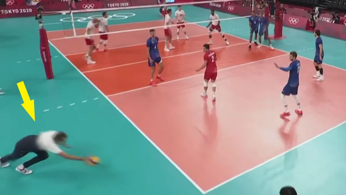 Twitter / Eurosport / Na zdjęciu: Laurent Tillie, trener reprezentacji Francji w siatkówce