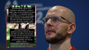 Dramatyczna relacja żony Bartosza Kurka. "Przerażający głos"