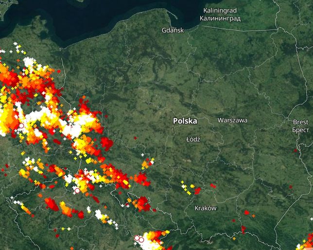 Gdzie jest burza? Ostrzeżenia IMGW dla zachodniej i ...