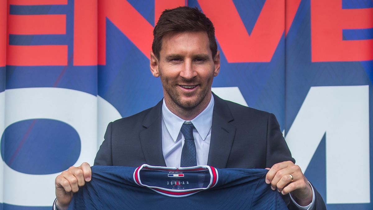 PAP/EPA / CHRISTOPHE PETIT TESSON / Na zdjęciu: Lionel Messi