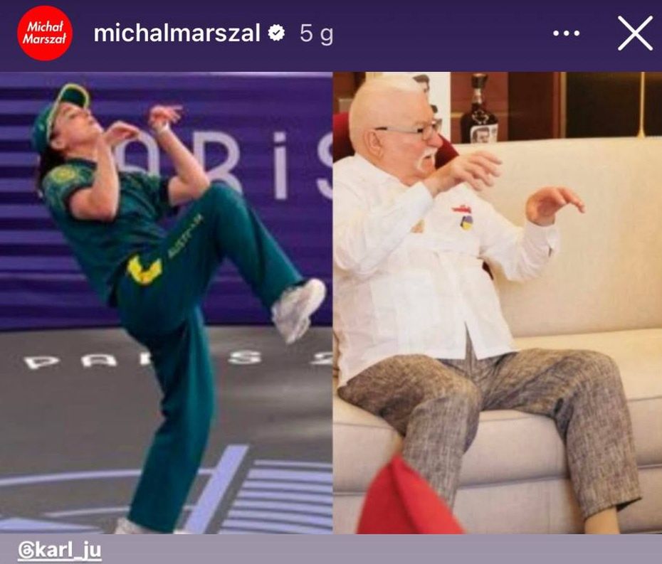 Mem z Lechem Wałęsą i Willem Smithem