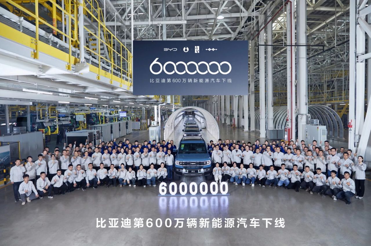 Record result of BYD