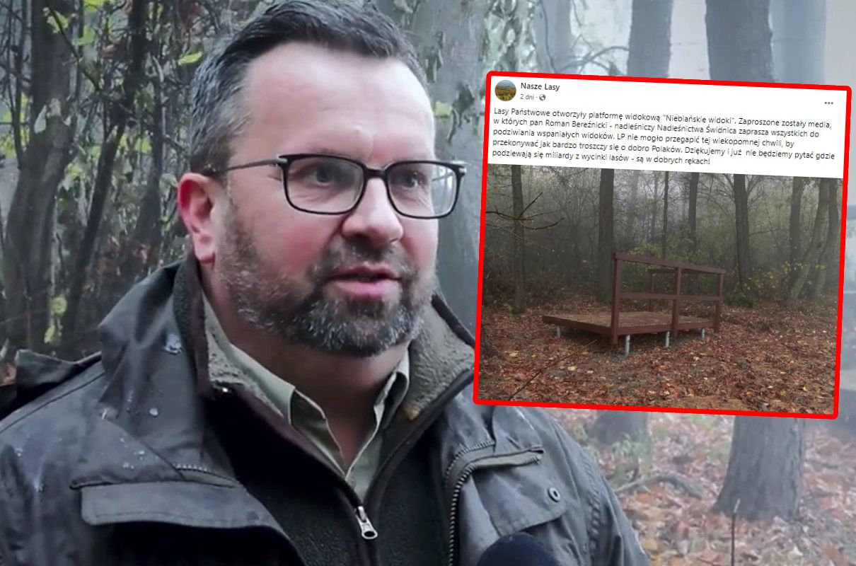 Cała Polska zobaczyła, co zrobili w lesie. Internet umiera ze śmiechu
