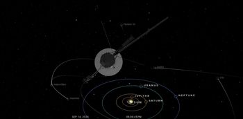 Voyager 1 zbliża się do ważnej odległości. 1 dzień świetlny od Ziemi