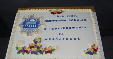Uroczyste pożegnanie Komendanta Powiatowego Policji w Chodzieży insp. Przemysława