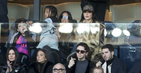 Kim Kardashian na meczu w Paryżu. Przyniosła dużego pecha