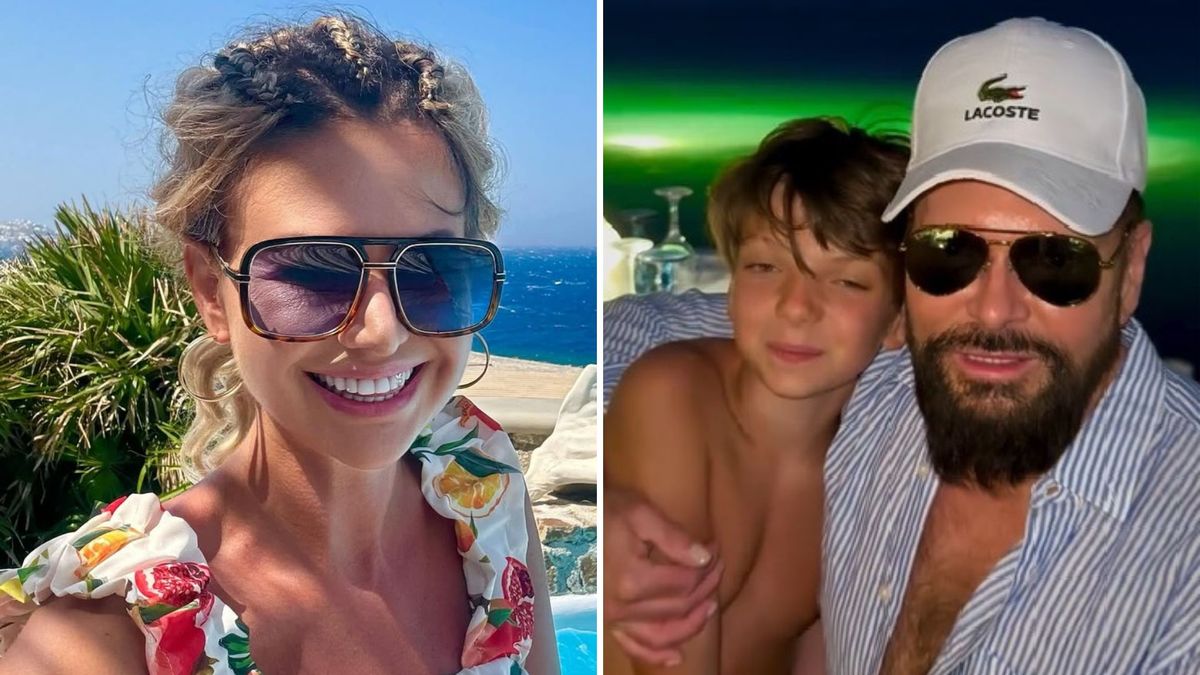 Rodzina Krzysztofa Rutkowskiego na wakacjach 
