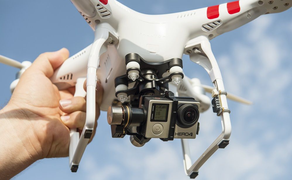 Dron best sale z gopro