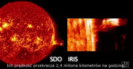 Satelita IRIS zarejestrowała koronalny wyrzut masy na Słońcu