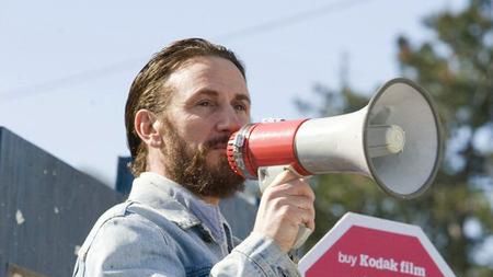 Kadr z filmu ''Obywatel Milk''