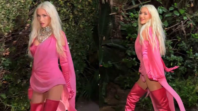 Christina Aguilera zadała szyku na imprezie Dolce & Gabbana
