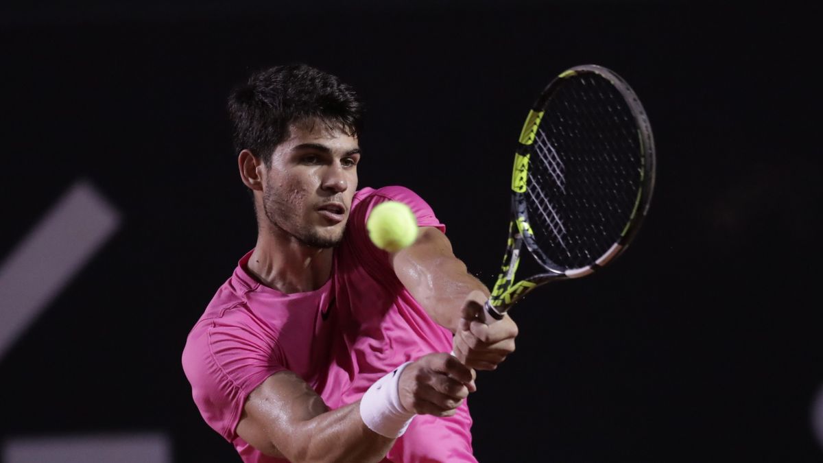 PAP/EPA / ANDRE COELHO / Na zdjęciu: Carlos Alcaraz