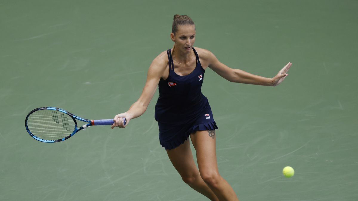 PAP/EPA / JASON SZENES / Na zdjęciu: Karolina Pliskova