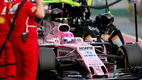 Napięcie w Force India. Kierowcy złośliwi wobec siebie