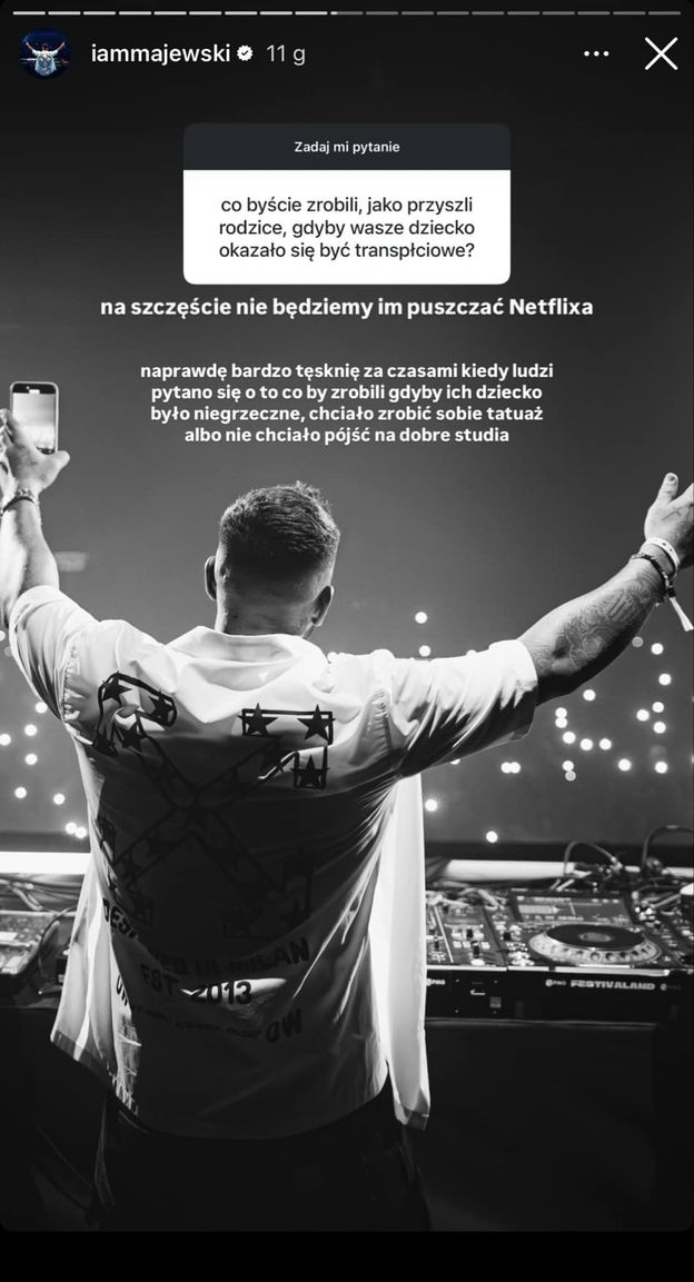 Co by zrobił Majewski, gdyby jego syn był transpłciowy? Tak ...