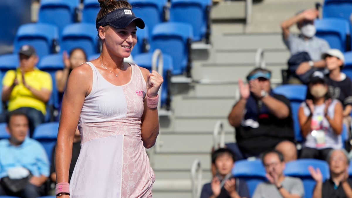 PAP/EPA / FRANCK ROBICHON / Na zdjęciu: Weronika Kudermetowa