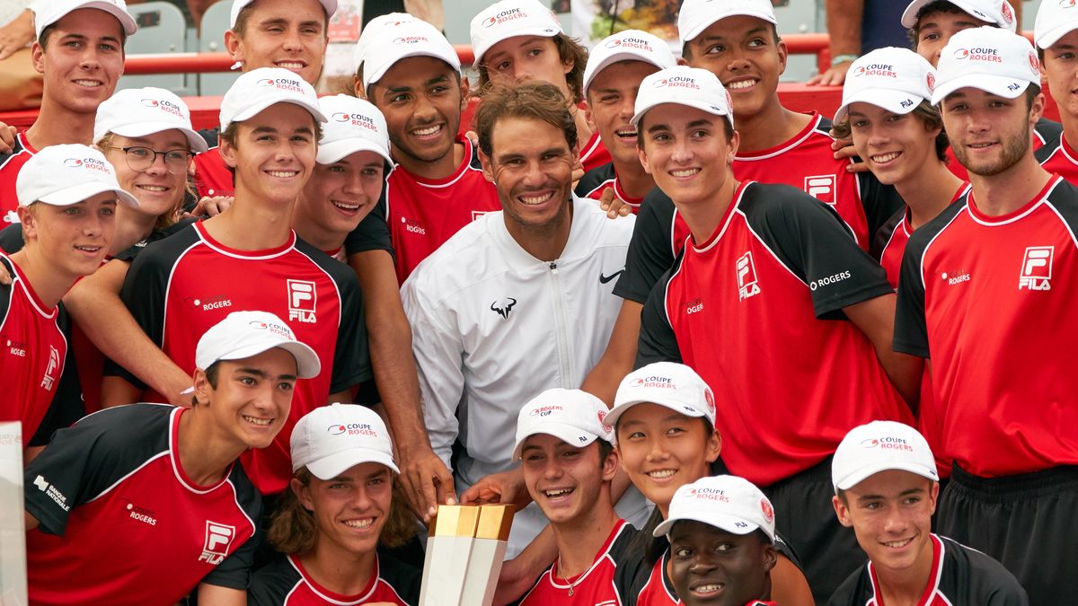 Rafael Nadal, mistrz Rogers Cup 2019 w Montrealu