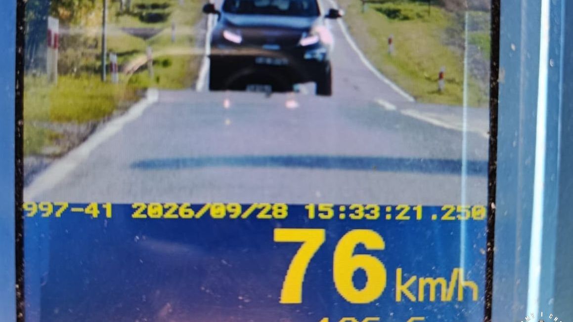 Zdjęcie z wideoradaru 