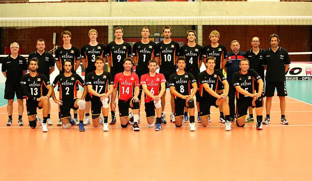 Belgowie wygrali w zeszłym roku Ligę Europejską. Jak poradzą sobie na wyższym szczeblu? (źrodło fivb.org)