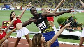 "Ostatni taniec" Usaina Bolta. Zobacz, jak Jamajczyk świętował wygraną w Monako (galeria)